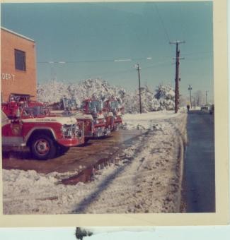Clinton Volunteer Fire Department Company 25 in the 1970's