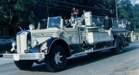 Riverdale Volunteer Fire Department 1951 Mack Truck 7