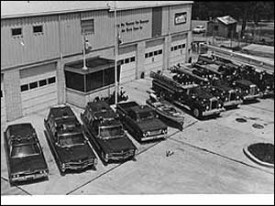 Silver Hill Volunteer Fire Department Company 29 in the 1960's (Note) Truck 29 &quot;Snorkel&quot;